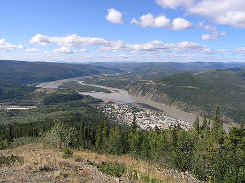 Midnight Dome in Dawson City